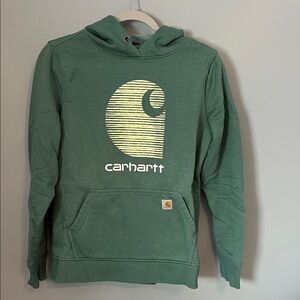Carhartt Sage Green Pullover Hoodie